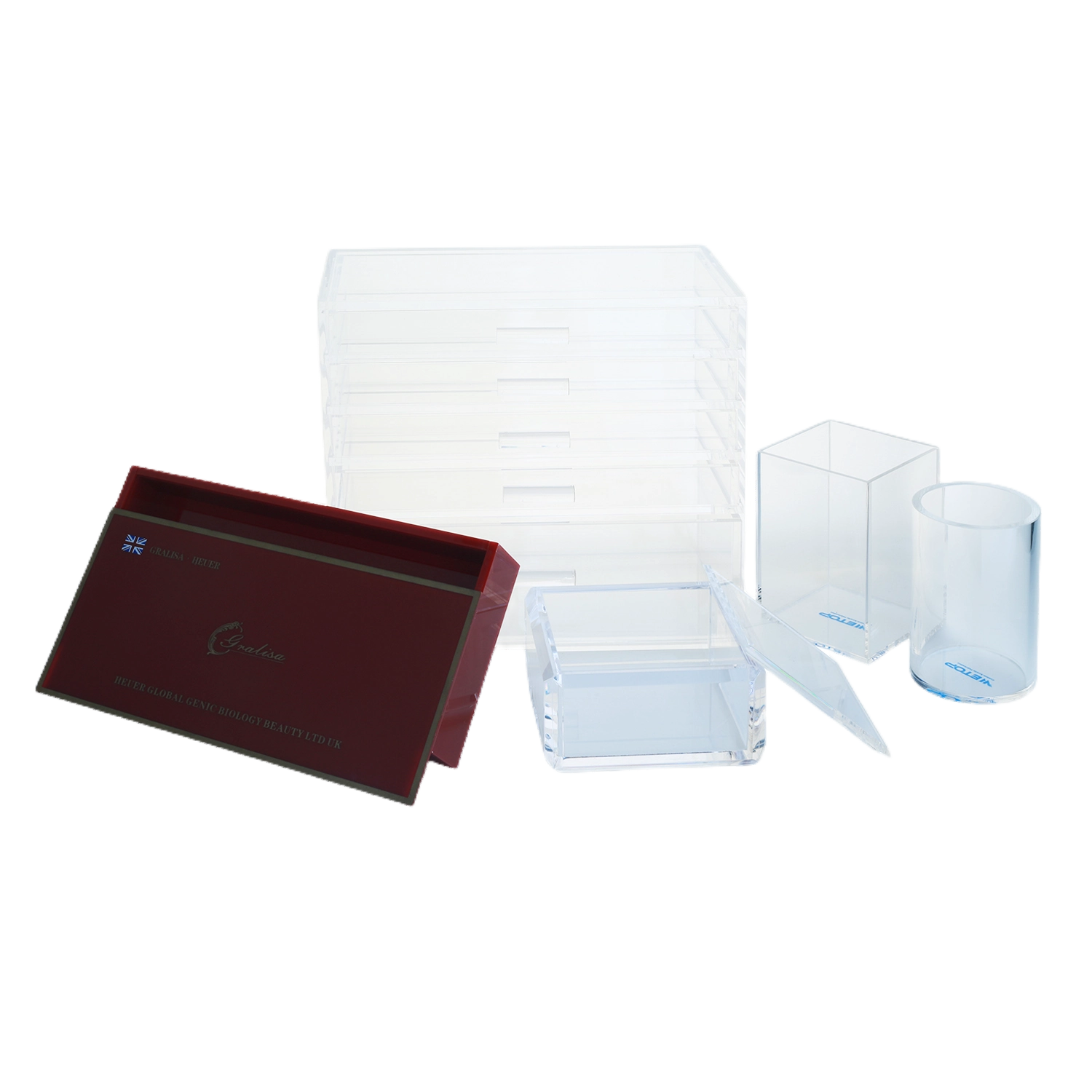 Custom acrylic fabrication — CNC, laser, bending, bonding, finishing