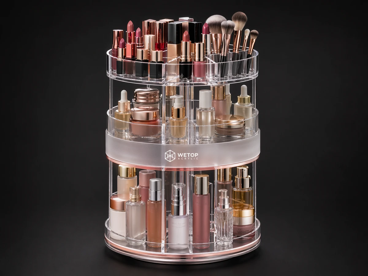 Rotating Vanity Organizers