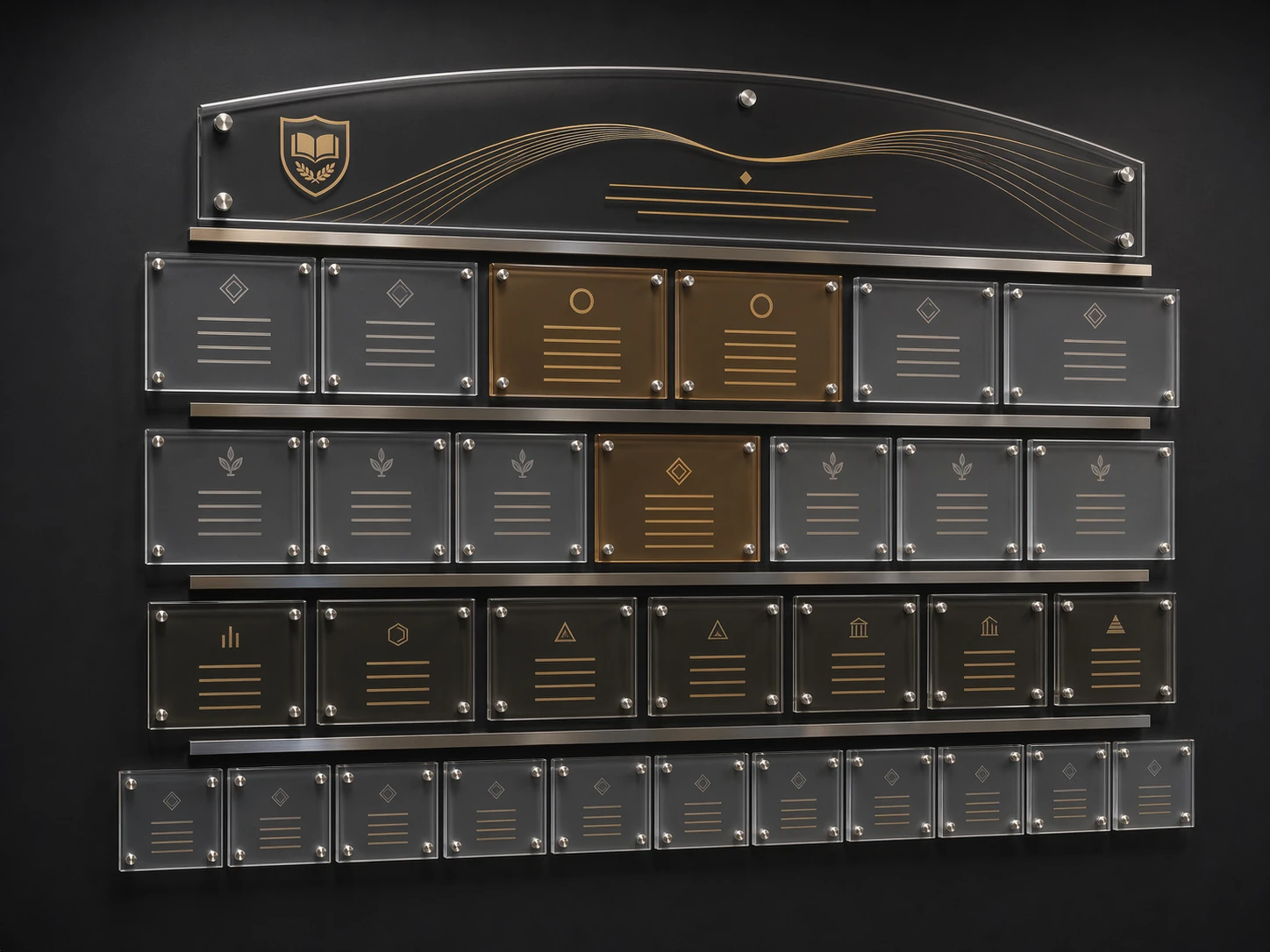 University Donor Recognition Wall