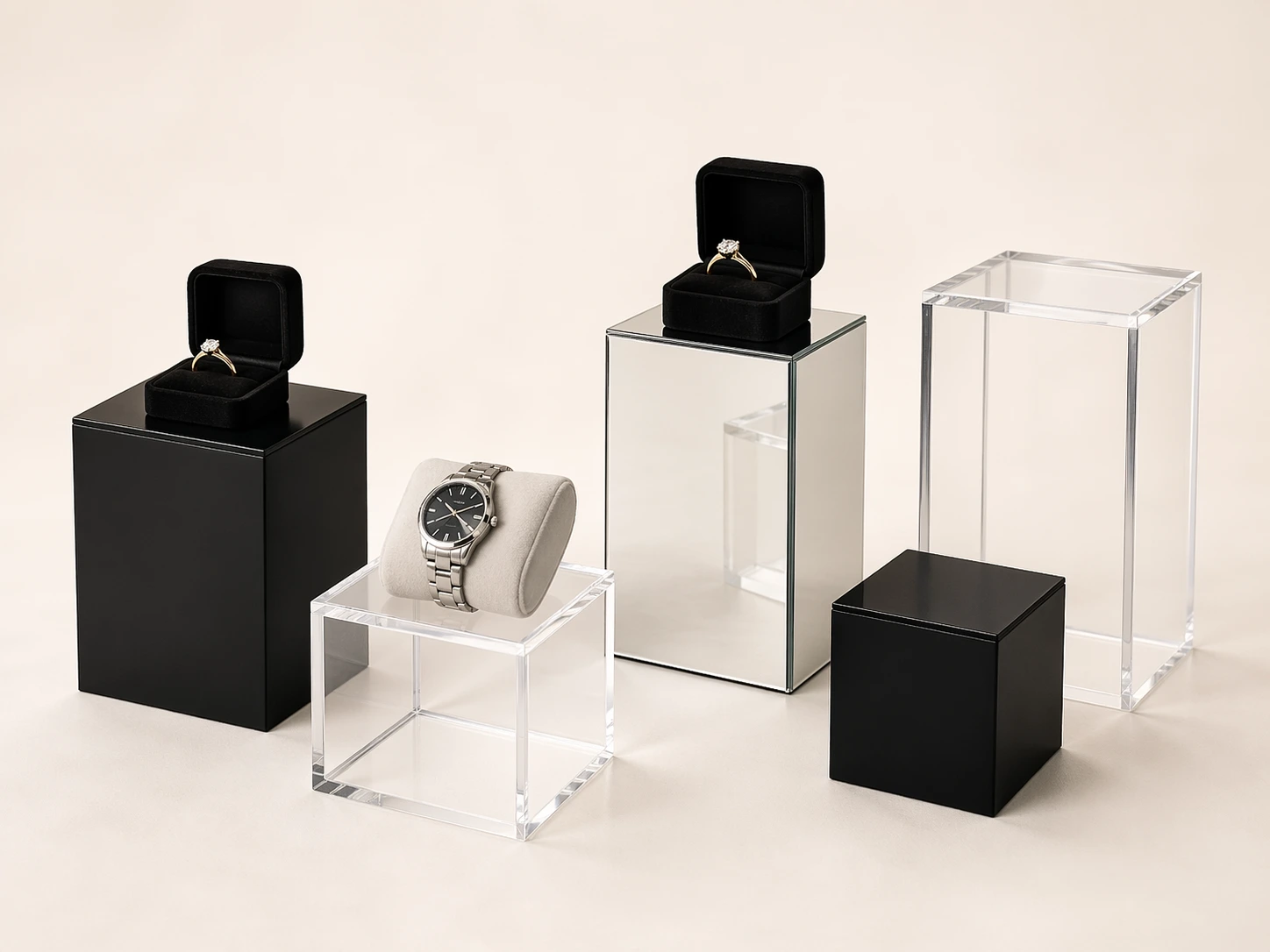 Cube & Pedestal Risers