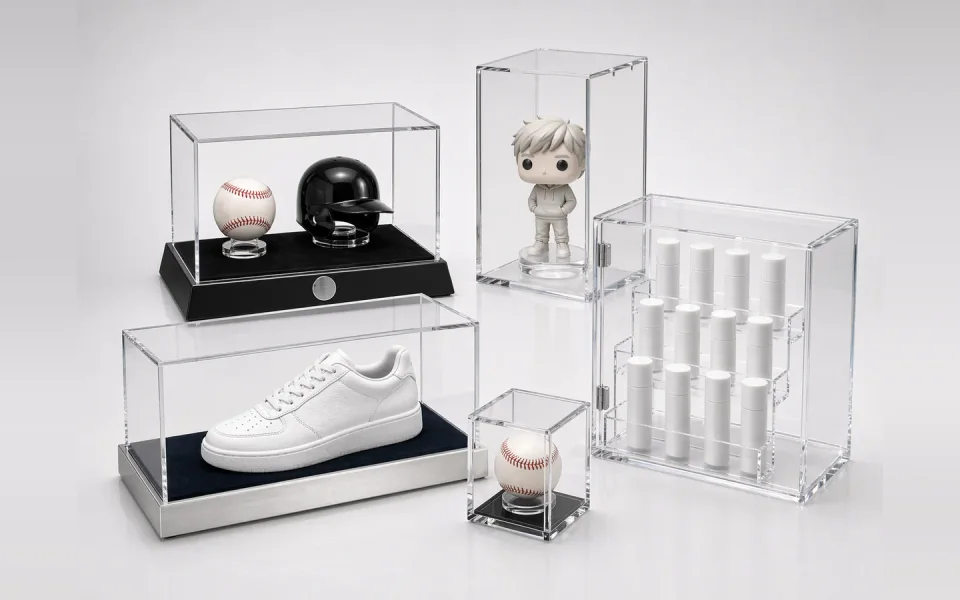Custom acrylic display cases
