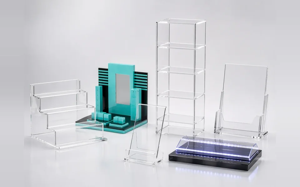 Custom acrylic display stands