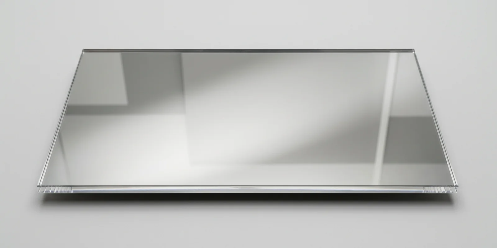 Mirrored acrylic material