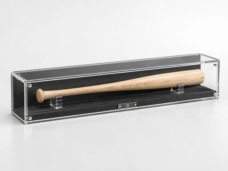 Baseball Bat Cases acrylic sports memorabilia display case