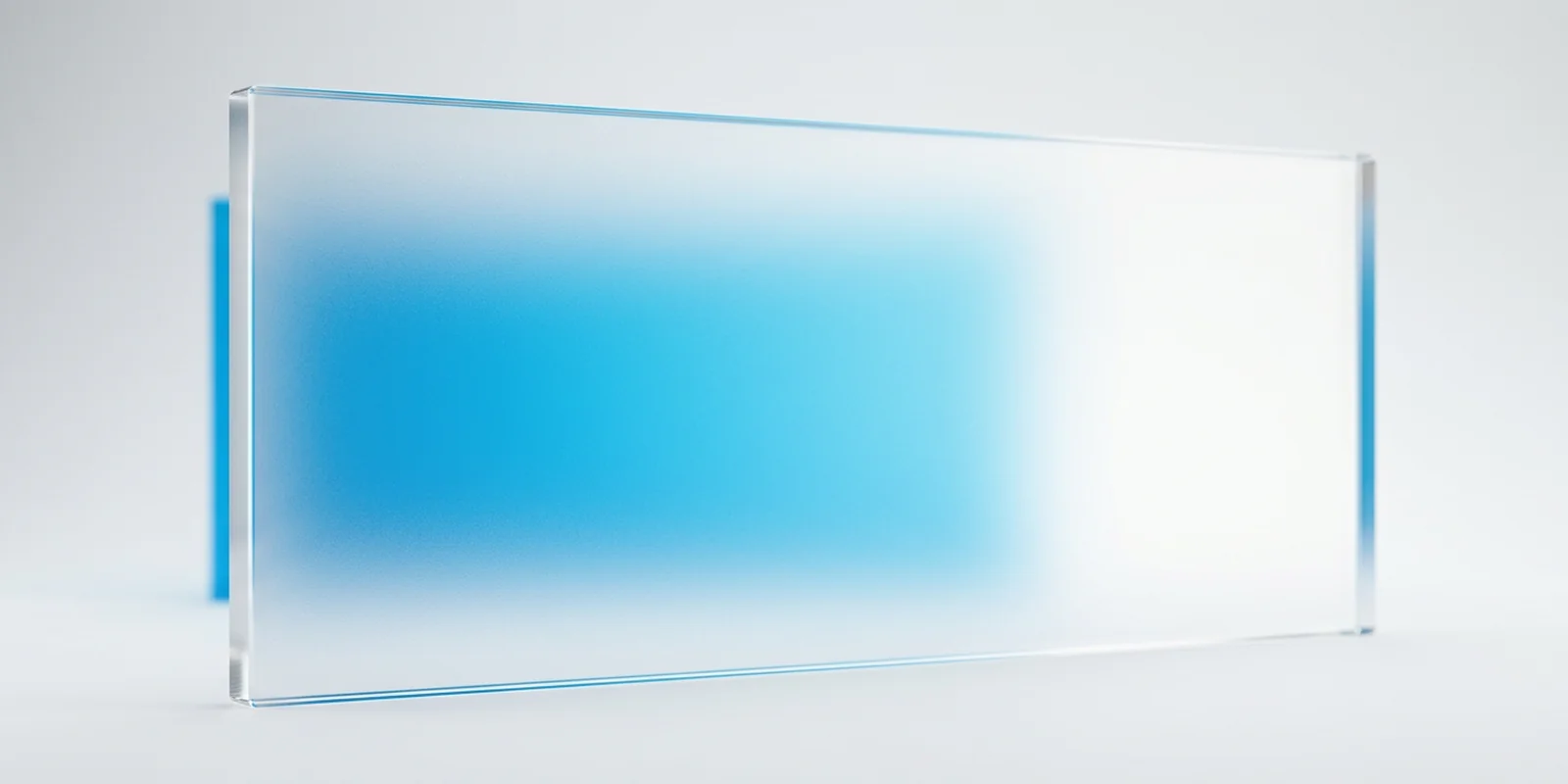 Frosted acrylic material