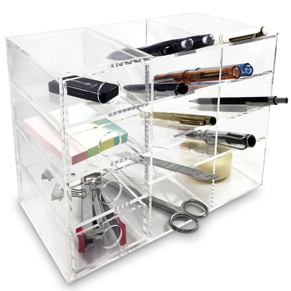 Custom Acrylic Desk Drawer Organizer Manufacturer - Wetop Acrylic