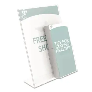 acrylic sign holder for office