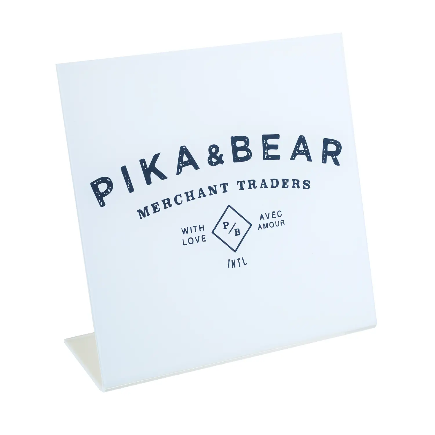 custom acrylic pos sign