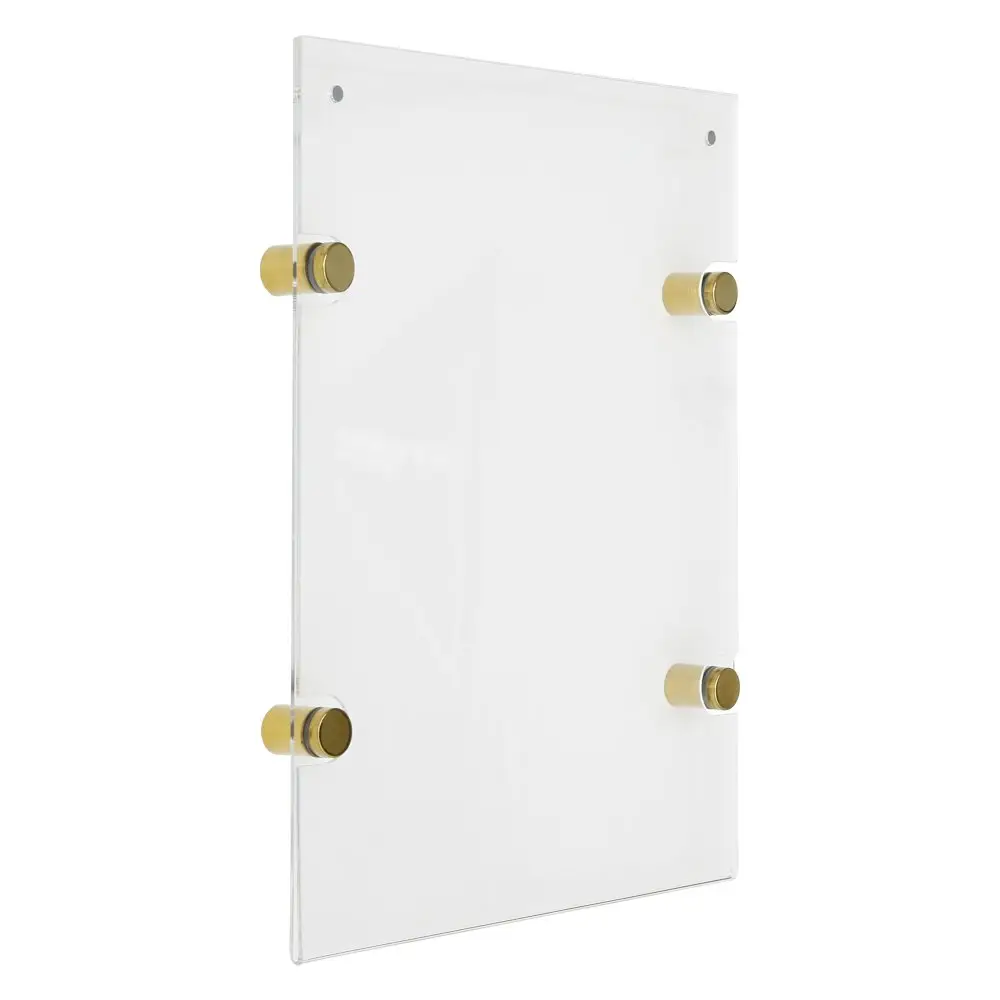 wall mounted acrylic sign holder (2)